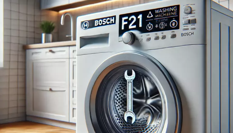Ошибка F21 в стиральной машине Bosch причины, диагностика и ремонт
