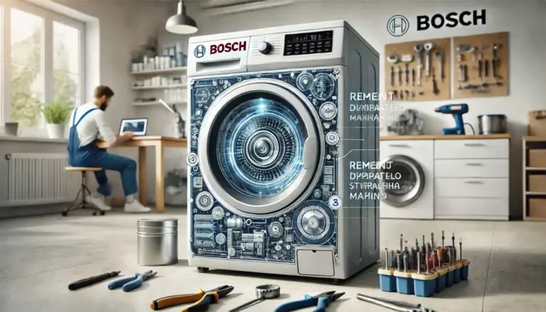 Профессиональный ремонт двигателя стиральной машины Bosch в Санкт-Петербурге