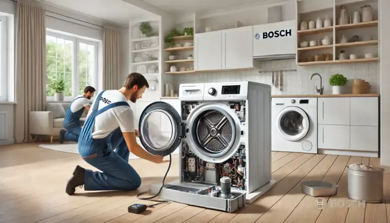 Услуга замены насоса (помпы) стиральной машины Bosch в Санкт-Петербурге и пригородах
