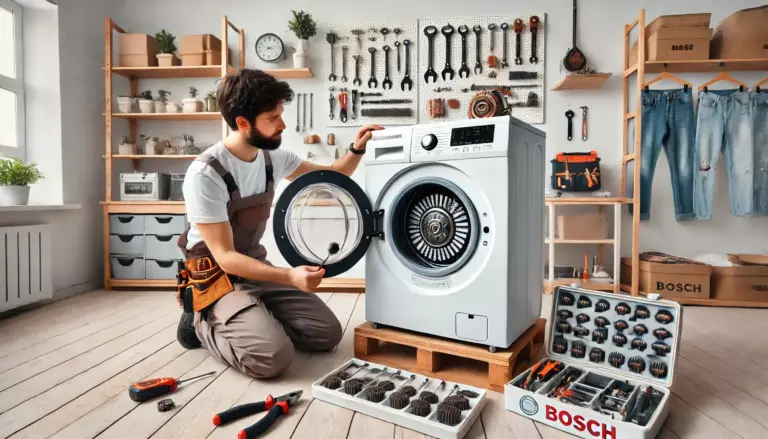 Замена щеток электродвигателя в стиральных машинах Bosch в Санкт-Петербурге