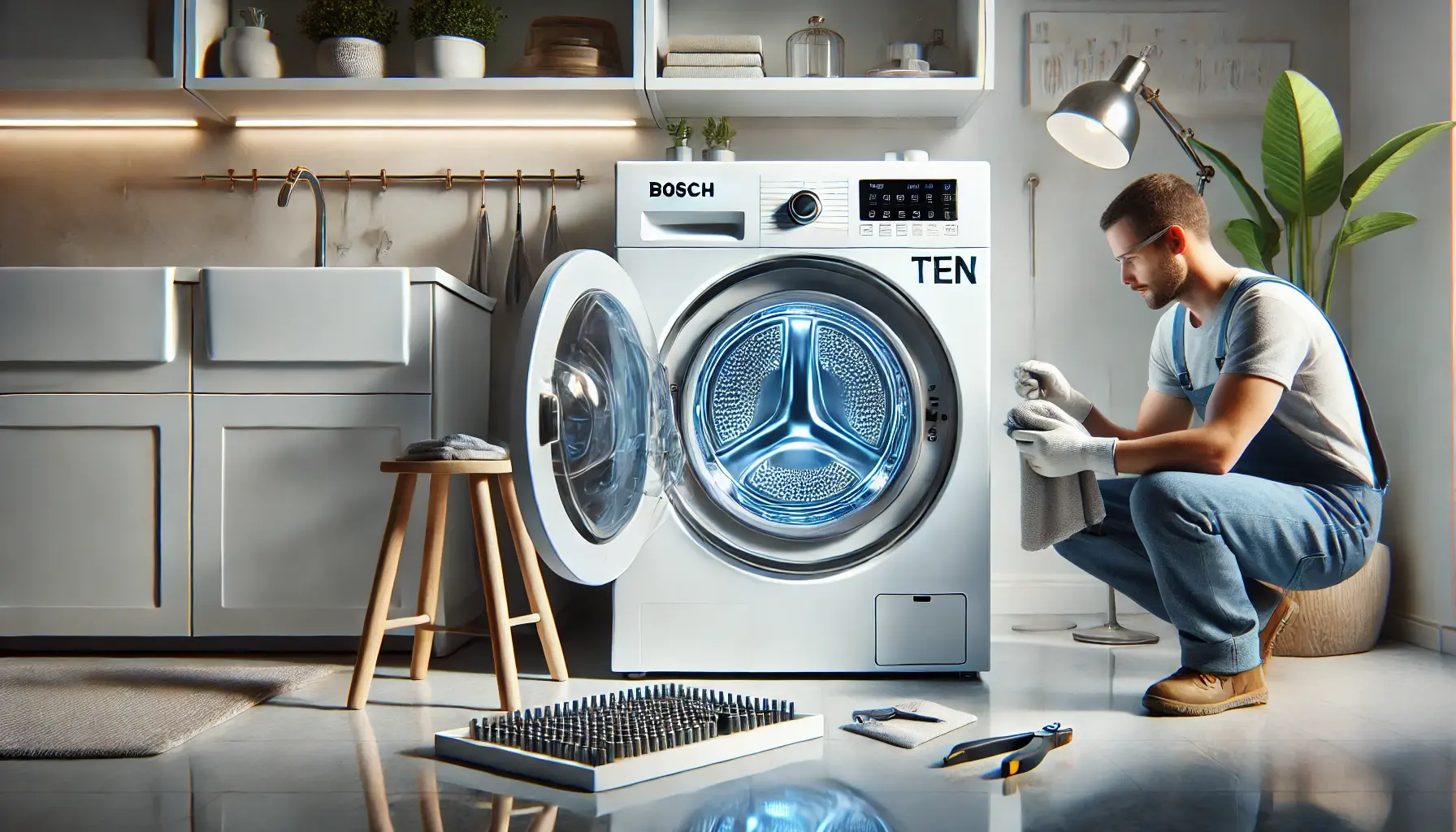 Замена ТЭНа в стиральной машине Bosch в Санкт-Петербурге Быстро, надёжно, с гарантией!