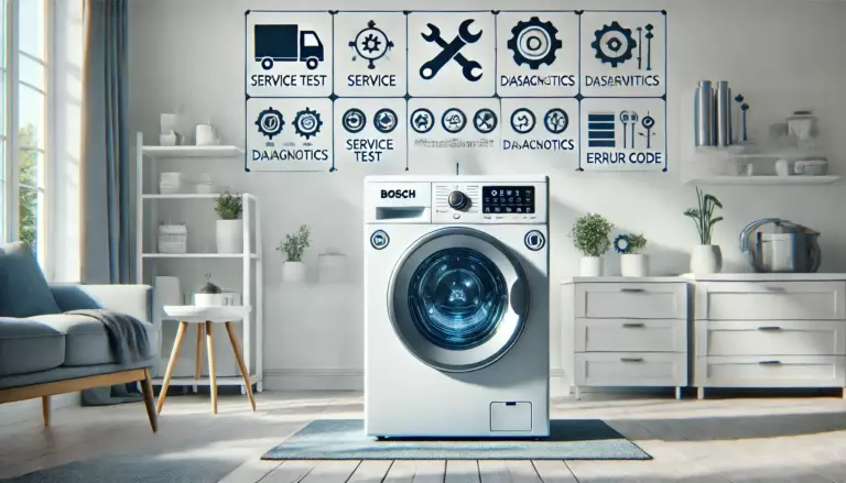 Сервисный тест стиральной машины Bosch Полное руководство по самостоятельной диагностике и устранению неисправностей