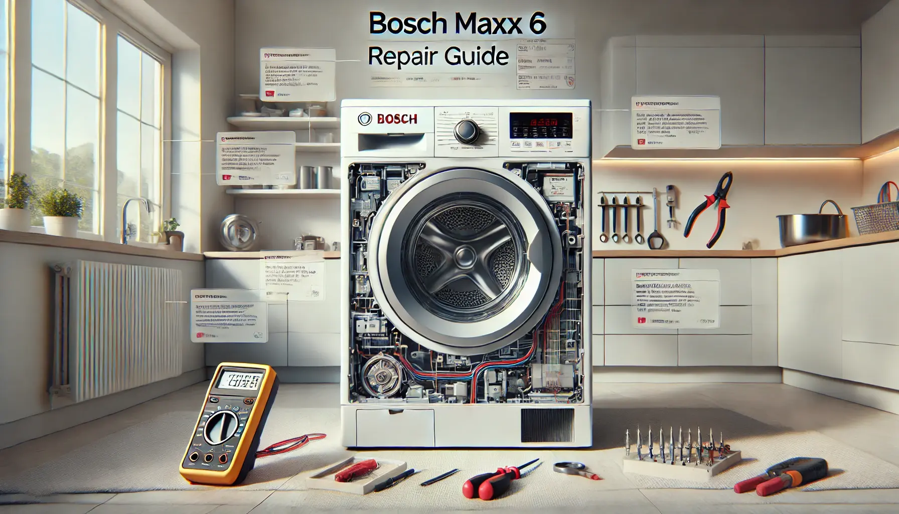 Стиральная машина Bosch Maxx 6 не крутит барабан и щелкает реле причины и решения