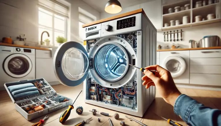 Bosch Maxx 4 почему искрит двигатель и выбивает автомат Решение проблемы