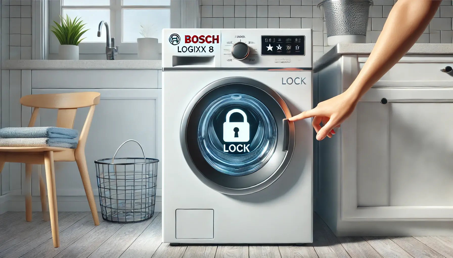 Что делать, если стиральная машина Bosch Logixx 8 заблокировалась
