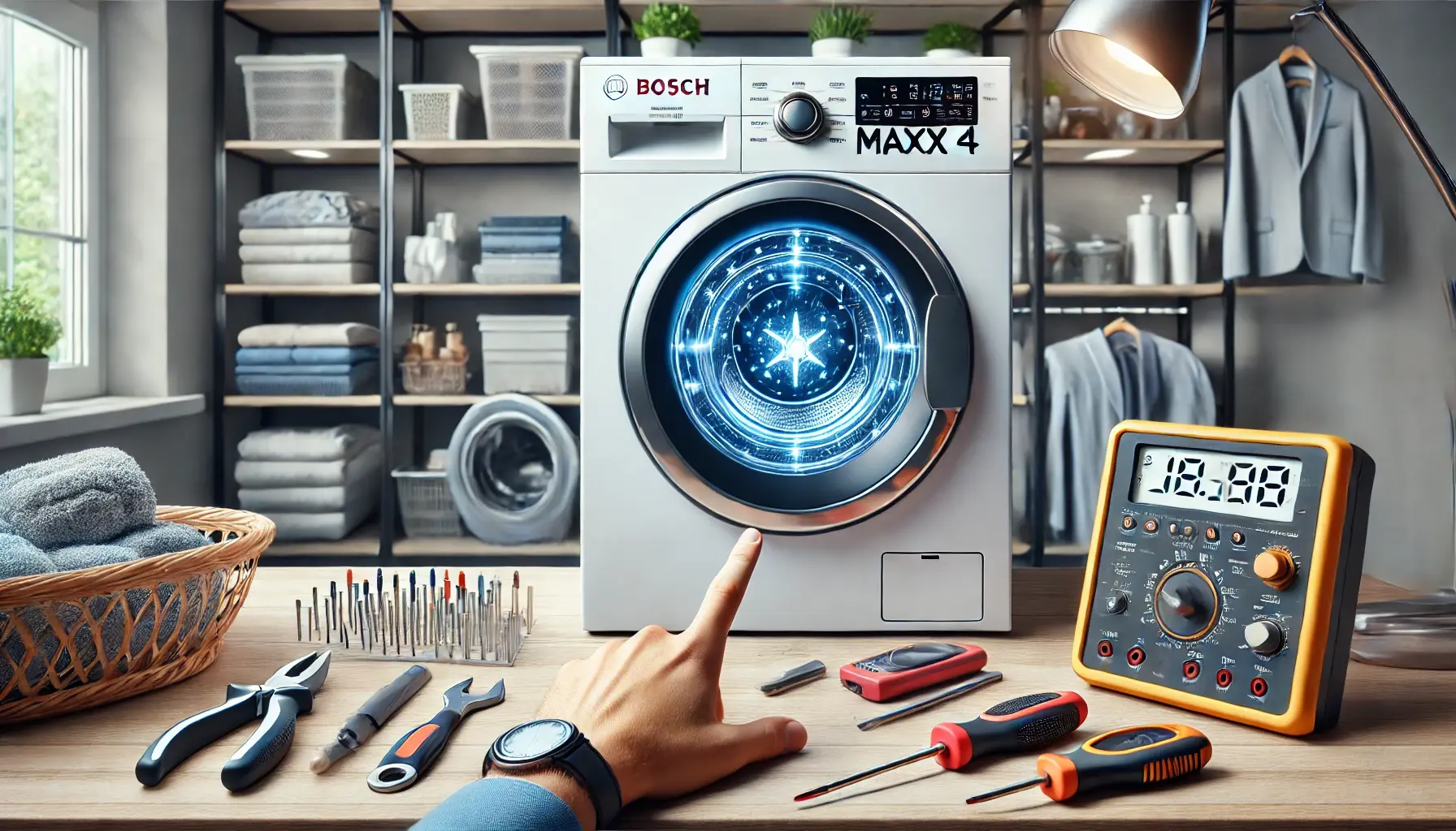 Диагностика и устранение неисправностей стиральной машины Bosch WFC 2060 Maxx 4