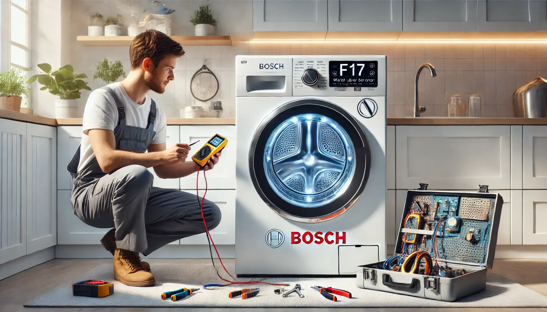 Ошибка датчика уровня воды в стиральной машине Bosch причины, диагностика и решения 🚨
