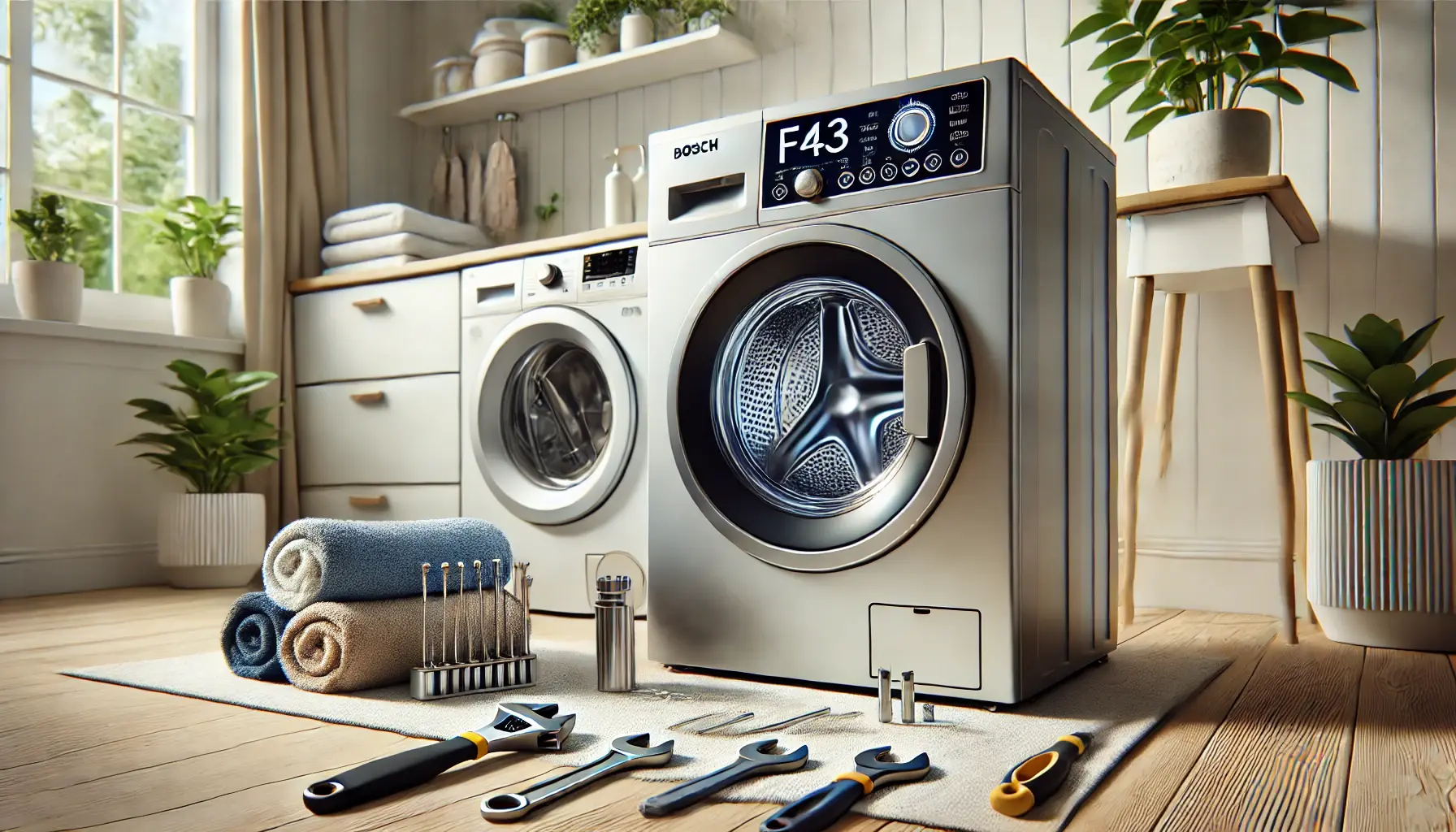 Ошибка F43 в стиральной машине Bosch почему не открывается дверь и как устранить