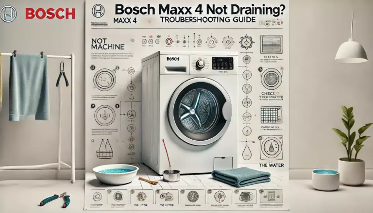 Почему Bosch Maxx 4 не сливает воду и мигает индикатор Решение проблемы