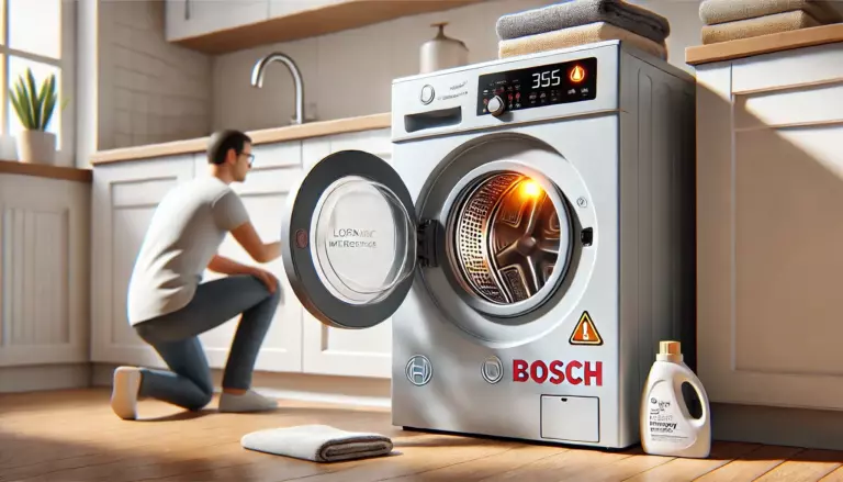 Почему не открывается дверь стиральной машины Bosch Super Perfect и как это исправить