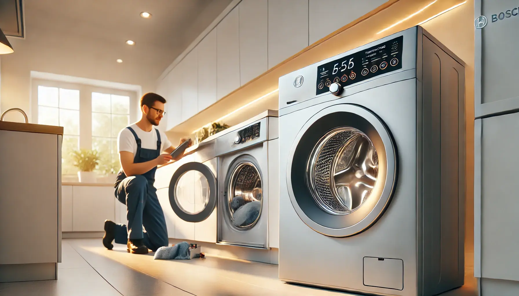 Стиральная машина Bosch Logixx 8 VarioPerfect не реагирует на кнопку переключения температуры что делать