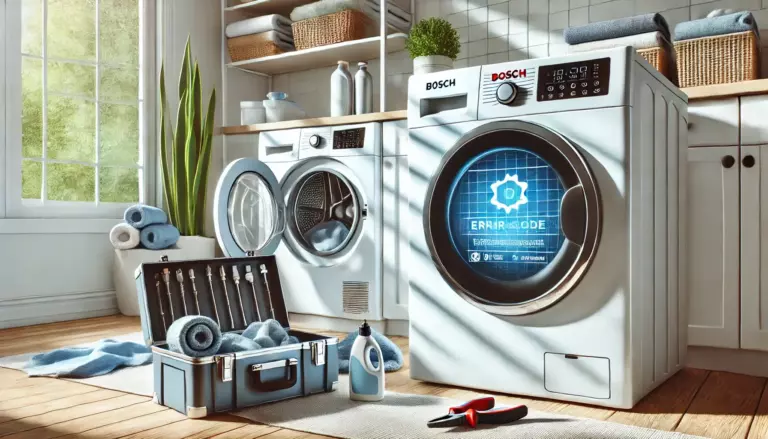 Стиральная машина Bosch останавливается в середине цикла причины и решения