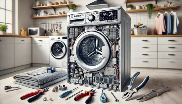 Замена модуля управления в стиральной машине Bosch Logixx 6 Sensitive