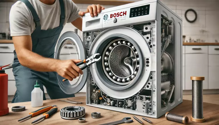 Зашумел подшипник в стиральной машине Bosch причины, признаки и решение проблемы