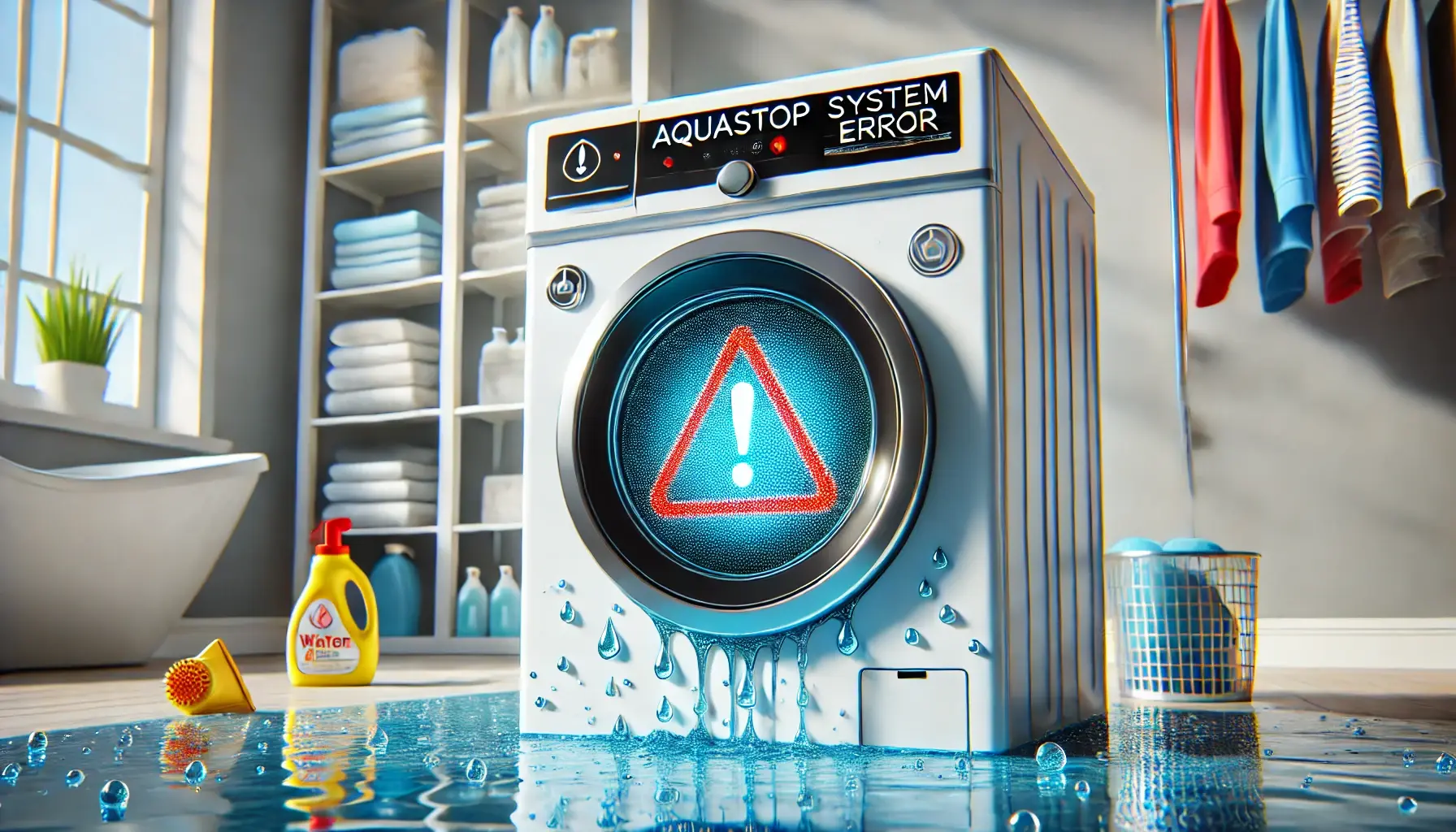 Ошибка системы AquaStop в стиральной машине Bosch что это и как исправить 🚨