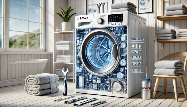 Почему стиральная машина Bosch Logixx 6 Sensitive гудит и как это исправить 🛠️🔧