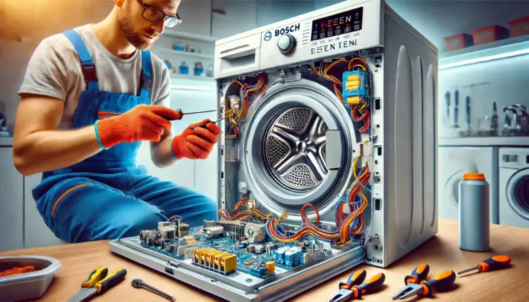 Замена ТЭНа в стиральной машине Bosch Maxx 5 Полная инструкция 🚿⚙️