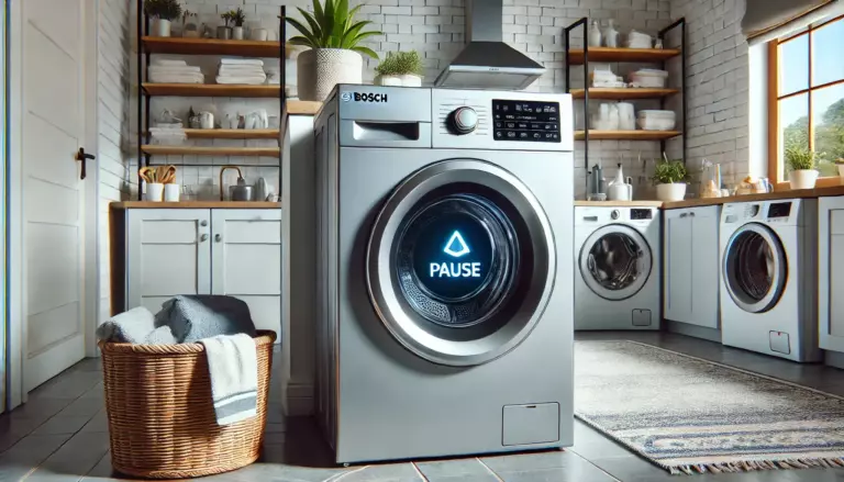 Что делать, если стиральная машина Bosch остаётся на одном этапе программы