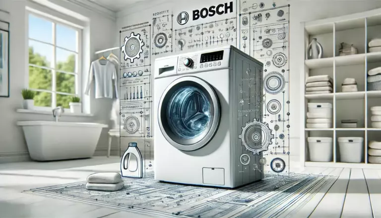 Почему стиральная машина Bosch начинает гудеть во время стирки 🚨