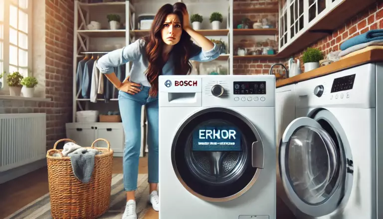 Почему стиральная машина Bosch не завершает цикл и зависает в конце
