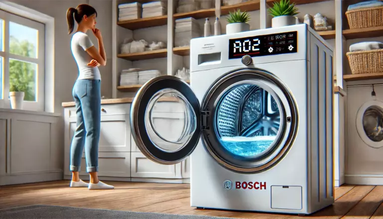 Ошибка A02 (A002) в стиральной машине Bosch причины, диагностика и способы устранения