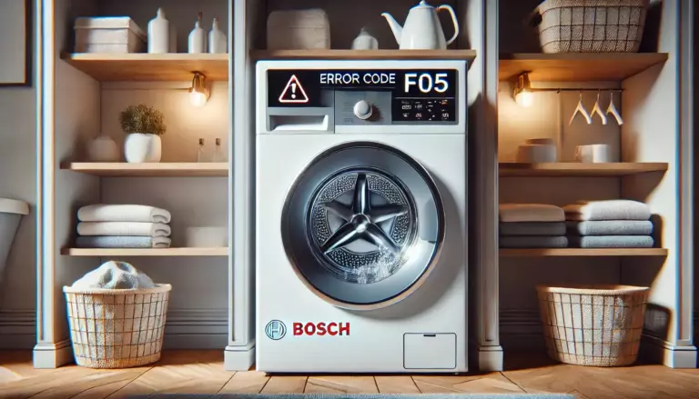 🧼 Ошибка F05 в стиральной машине Bosch — причины и способы устранения